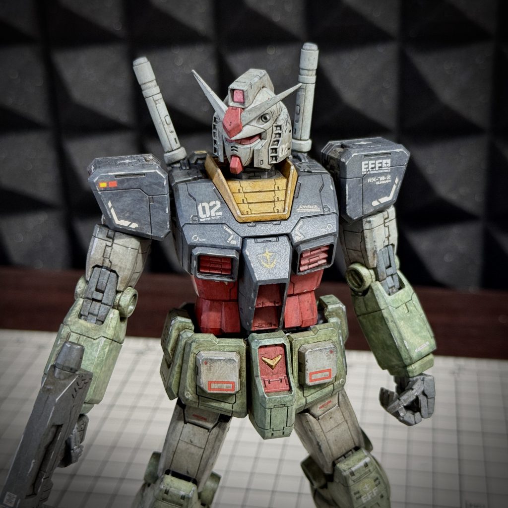 アップ、今回はほぼスジボリは追加せず、色チェンジしただけ