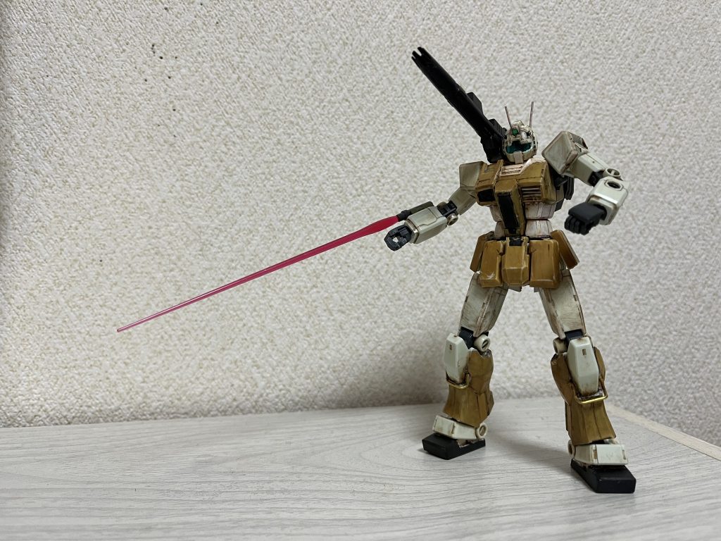 オリジナルでボックスタイプビームサーベル？を装備させています