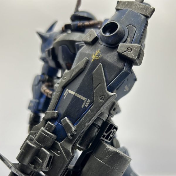 mg グフカスタム　ウェザリング仕上げ