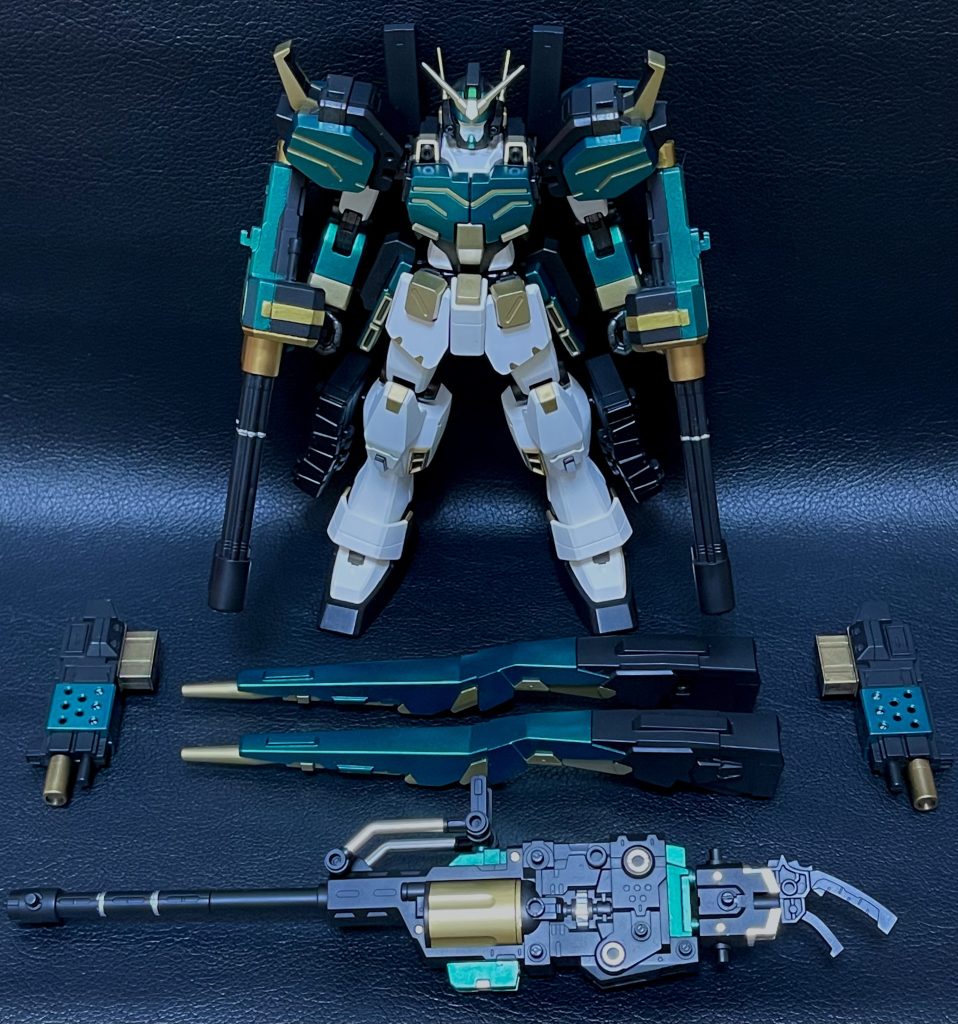 武装一覧。流石に機体に全部載せは出来んかったですね。用途によって使い分ける感じで装備させようかと🛠️ 