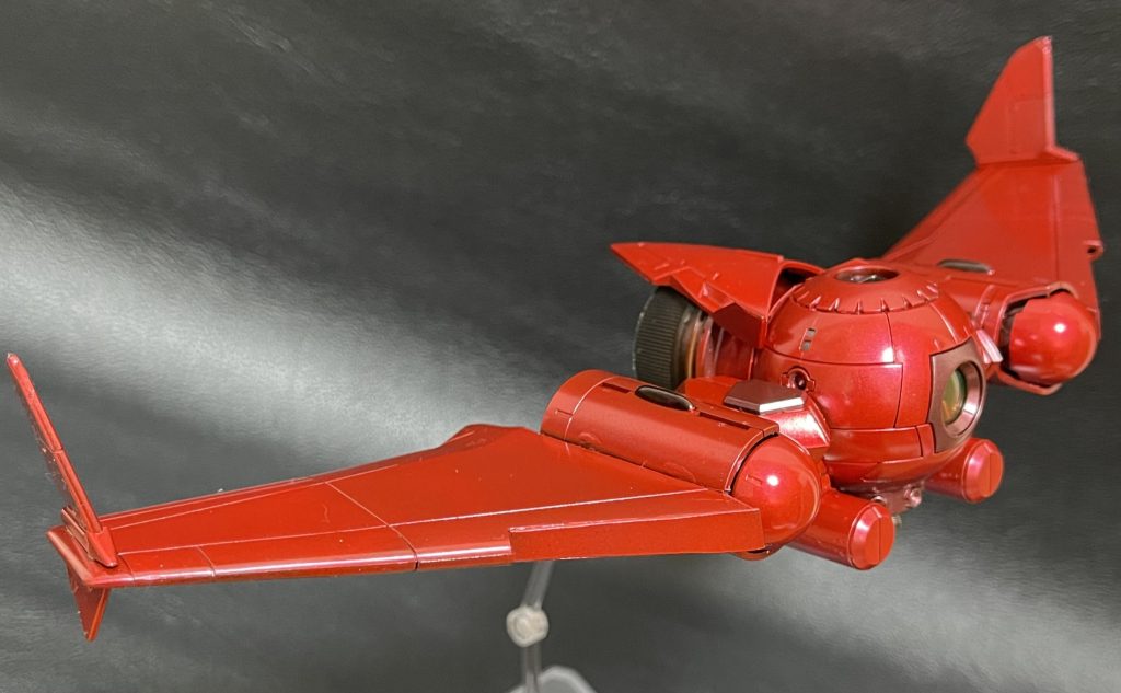 ここまでご覧いただきありがとうございます。ここに来るまでに風の谷だのメー○ェだのチラチラ書いてましたが、今回のモチーフは風の谷系列の飛行艇になります。気になった方はペジテのガンシップで検索頂けますとあーこれねってなってもらえるかとw搭乗者はアスベルって名前だとなおよしですねwとりあえずそれっぽく作成できたので満足です😆残りのもう片方のボールもすでに作成中なので近日中にアップ出来たらなーと思ってます。それではまた〜👋