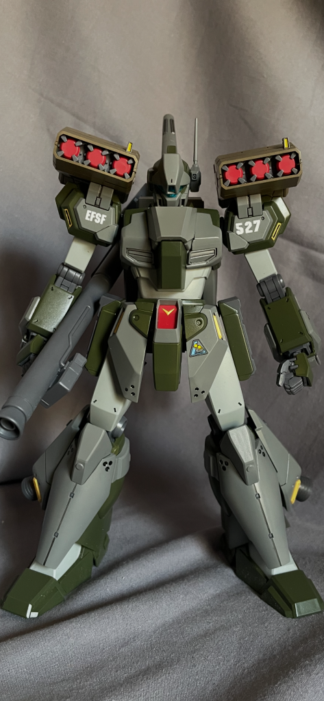 通常スタークジェガン武装も、コレはコレでやっぱりカッコいいです🎵