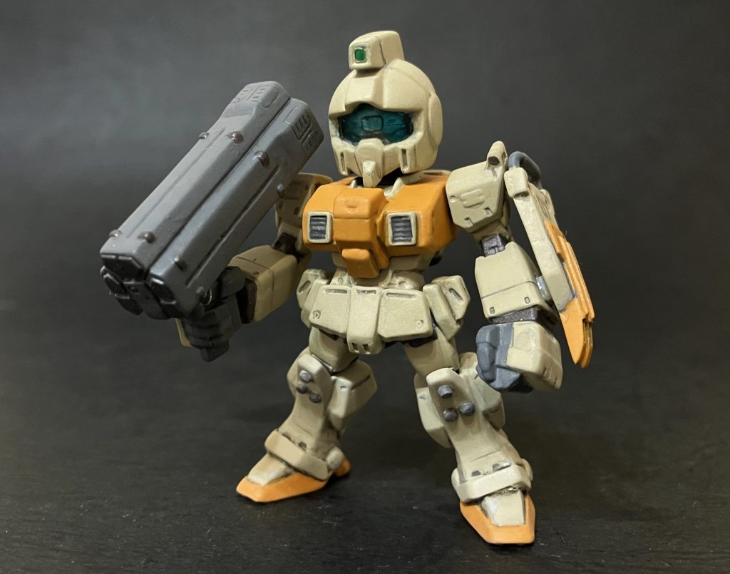 コンバージ改造　陸戦型ジム–2枚目/制作者：いしゅと【I.S.T.works】