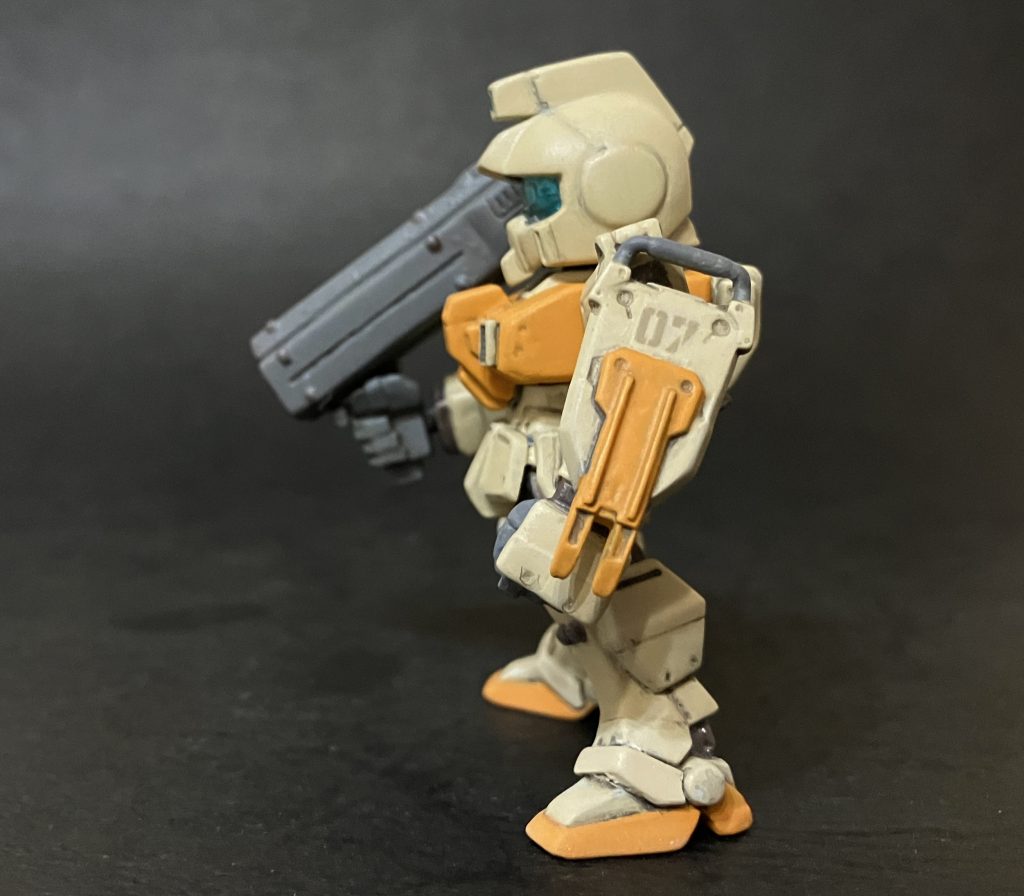 コンバージ改造　陸戦型ジム–6枚目/制作者：いしゅと【I.S.T.works】