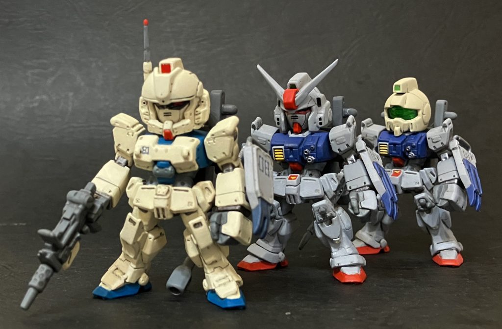 コンバージ改造　陸戦型ガンダム（ジムヘッド）–4枚目/制作者：いしゅと【I.S.T.works】