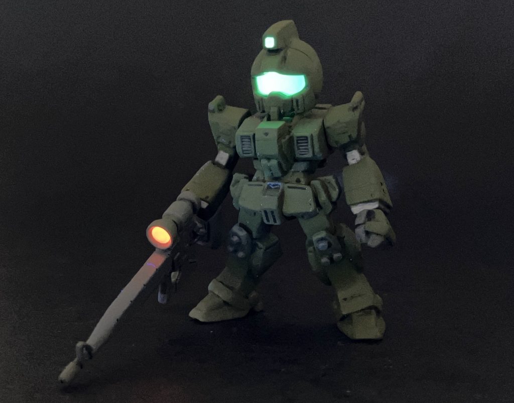 コンバージ改造　ジムスナイパー–7枚目/制作者：いしゅと【I.S.T.works】