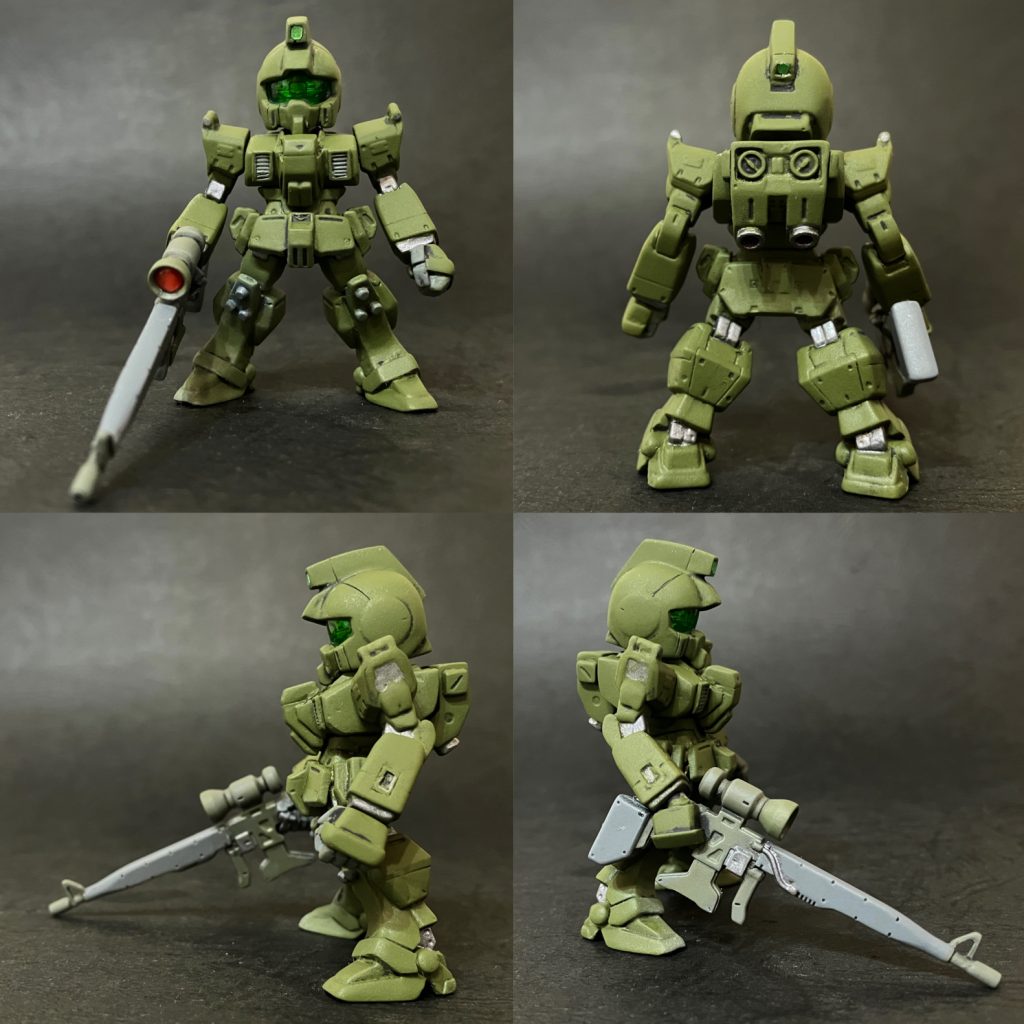 コンバージ改造　ジムスナイパー–4枚目/制作者：いしゅと【I.S.T.works】