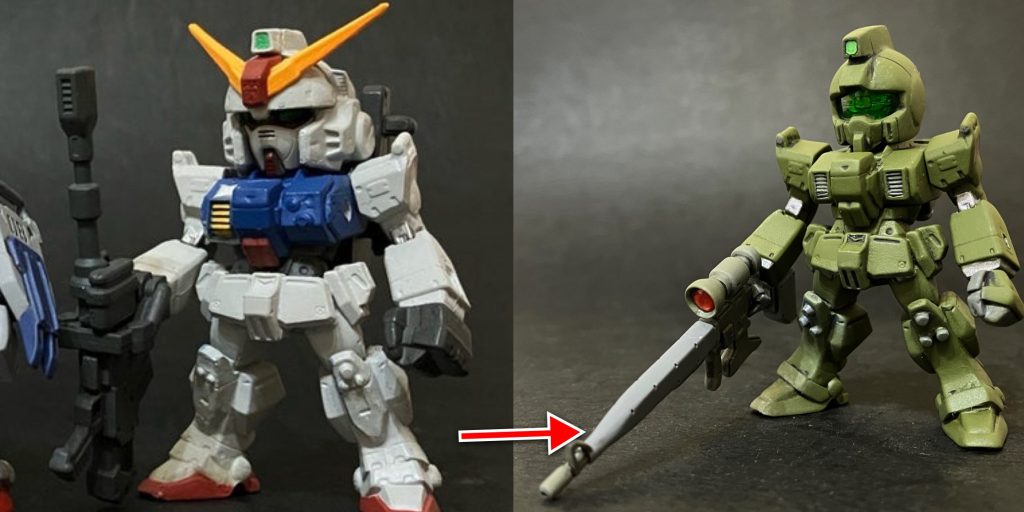 コンバージ改造　ジムスナイパー–5枚目/制作者：いしゅと【I.S.T.works】