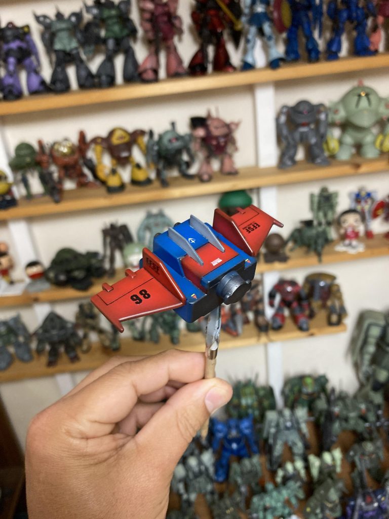 ザクレロとの絡みを再現するためだけに新年早々、コレを作りました😅