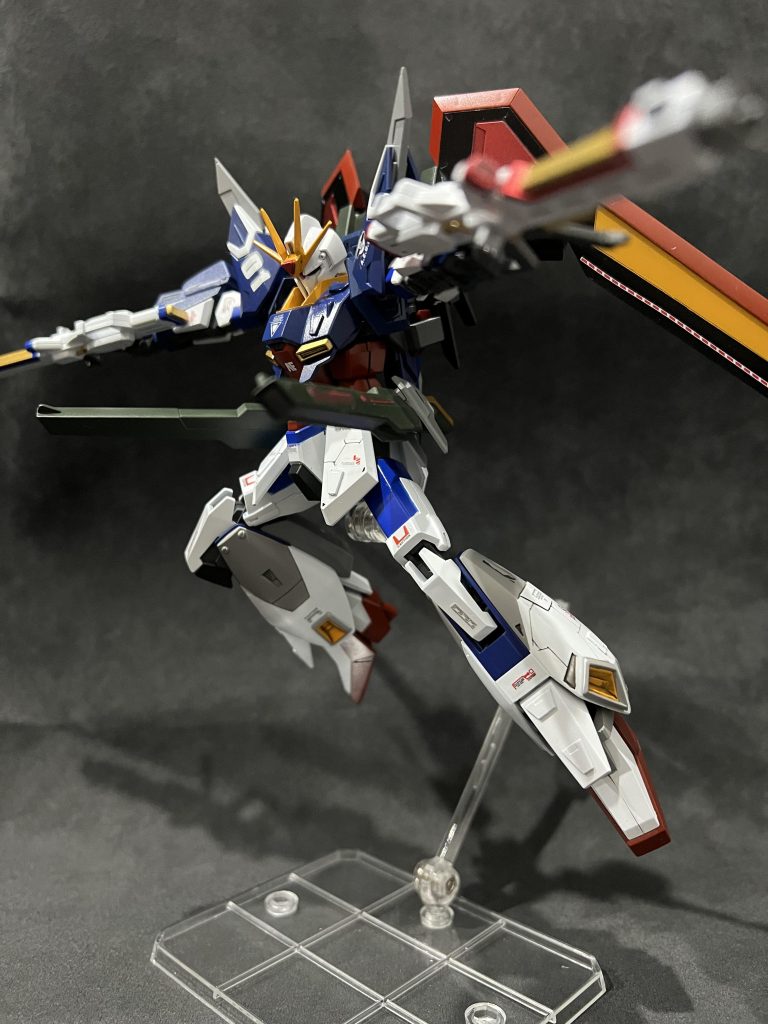 腰レールガンをマイティーから流用^_^ハイマットっぽい演出も出来ます!!ここも色々とミスってます…