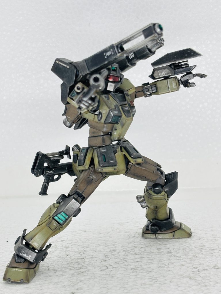 HG  ジムスナイパーカスタム隊長機 で、地味に年越し。–6枚目/制作者:masamine