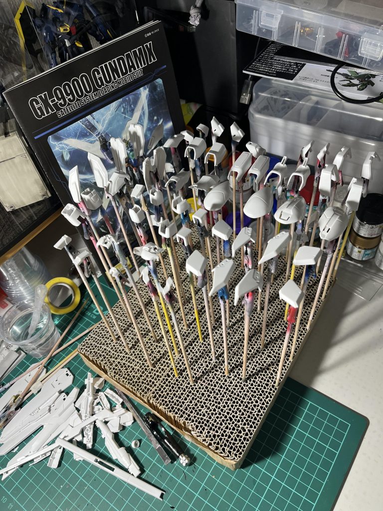 ガンダムX–2枚目/制作者：N.factory