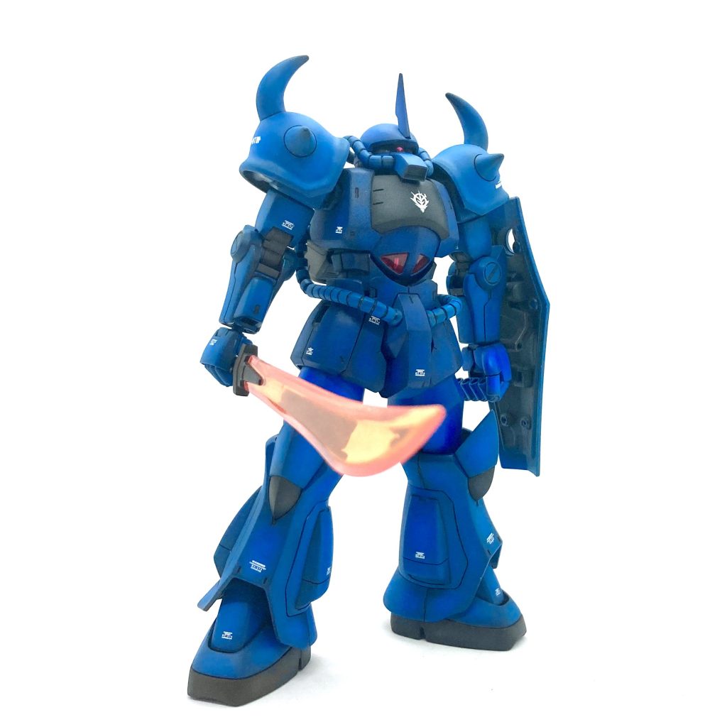 ところでグフのヒートサーベルって…ヒートしてるだけでビームではなかったですよね🤔？？？透けてちゃダメじゃん😅 