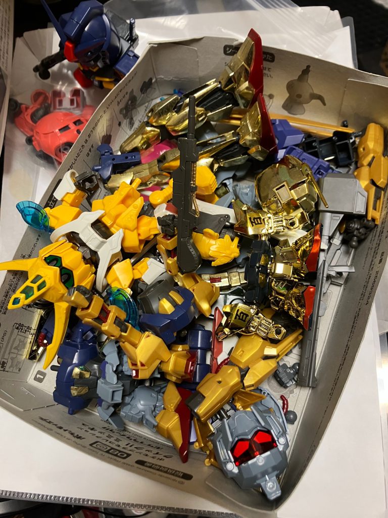 と、相変わらずストックジャンクからのミキシングになります。