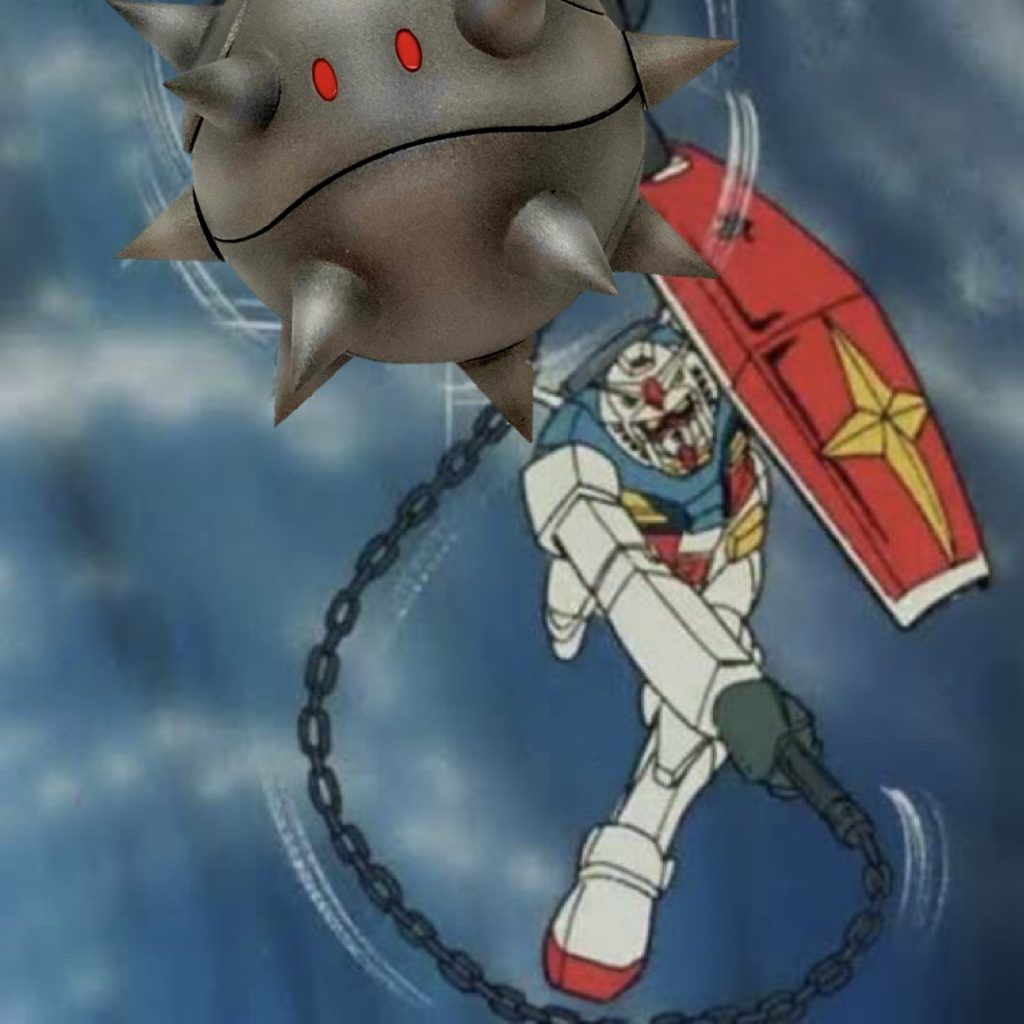 喰らえぇぇぇぇぇ〜 ガンダムハロマー‼️