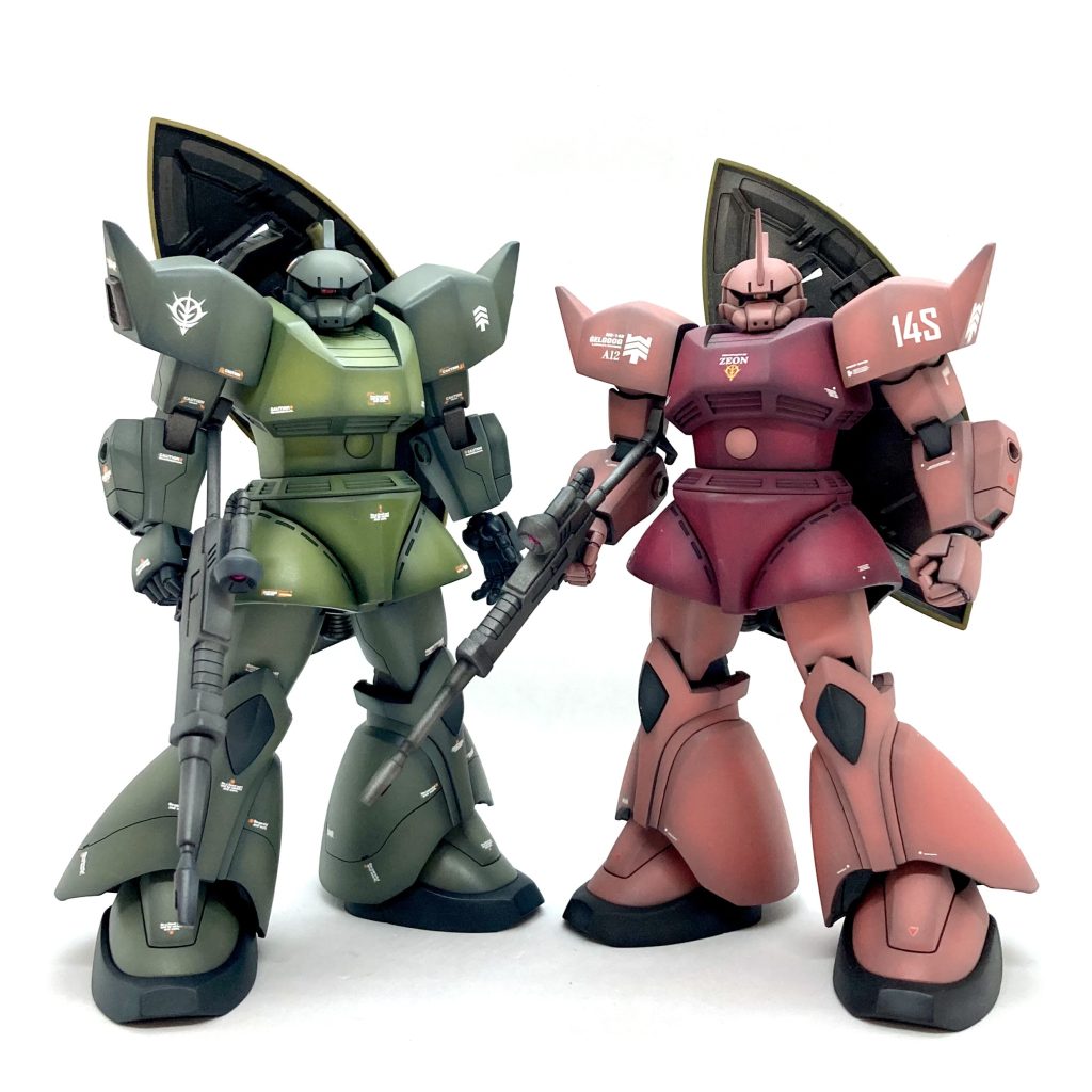 シャア専用ゲルググと。違い、伝わりますかね🤔?