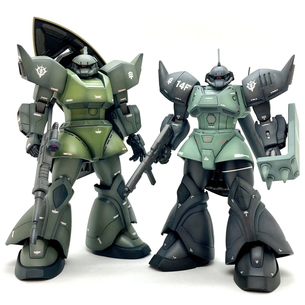 ちょっと前に作った“理想の”ゲルググマリーネ。こうやって見るとあんまりだな〜🤔またいつか再チャレンジします😁