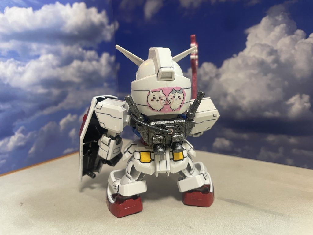 バックにもしっかりと痛い感じで！