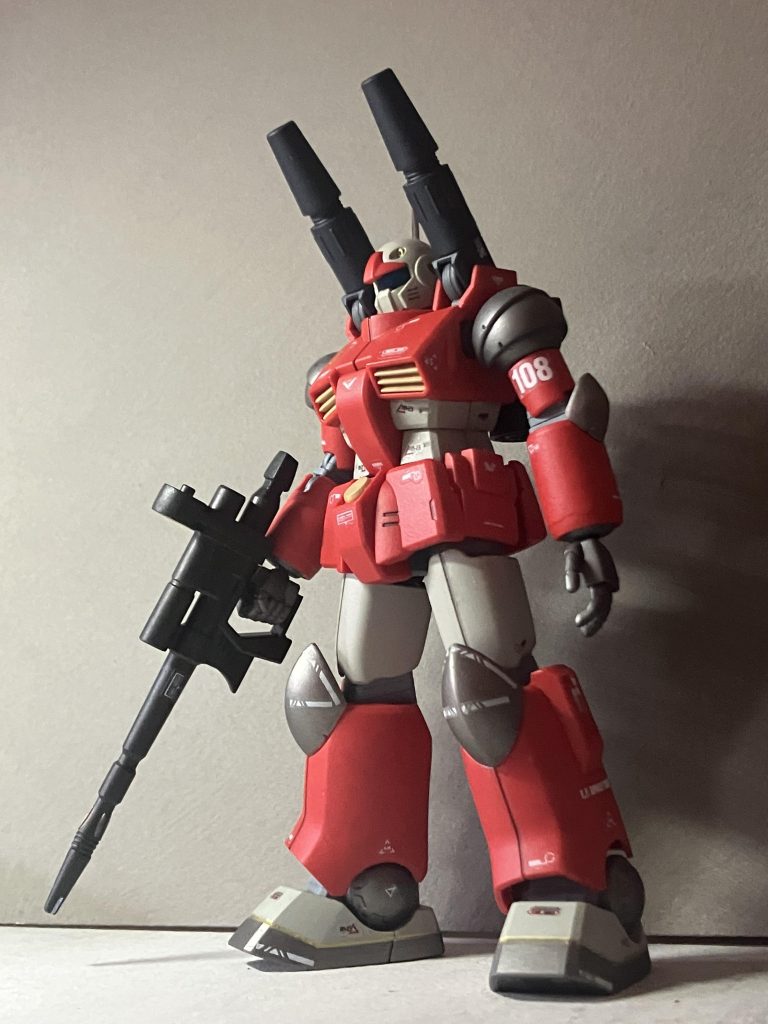 と言うことで、HGガンキャノンを製作しましたvicカラーでの全塗装、筆塗りになります🖌️改造など手を加えていません、ストレート組みです