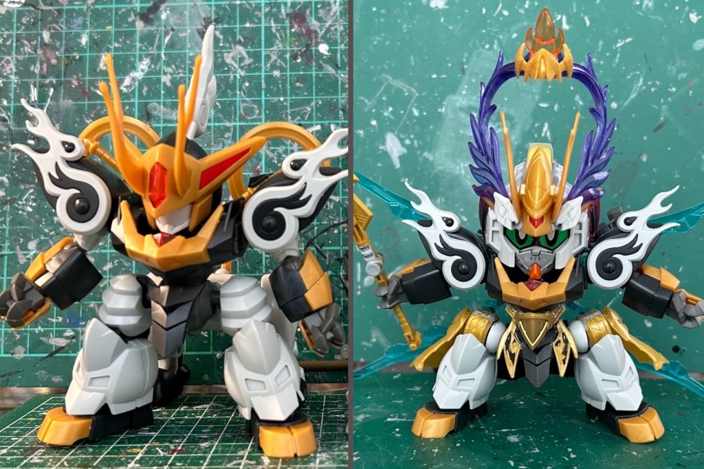 麒麟丸を使用。体格のバランスは、手足を短くして、足幅を広くしてます。腰を少し高くしました。最後までご覧いただき、ありがとうございました！