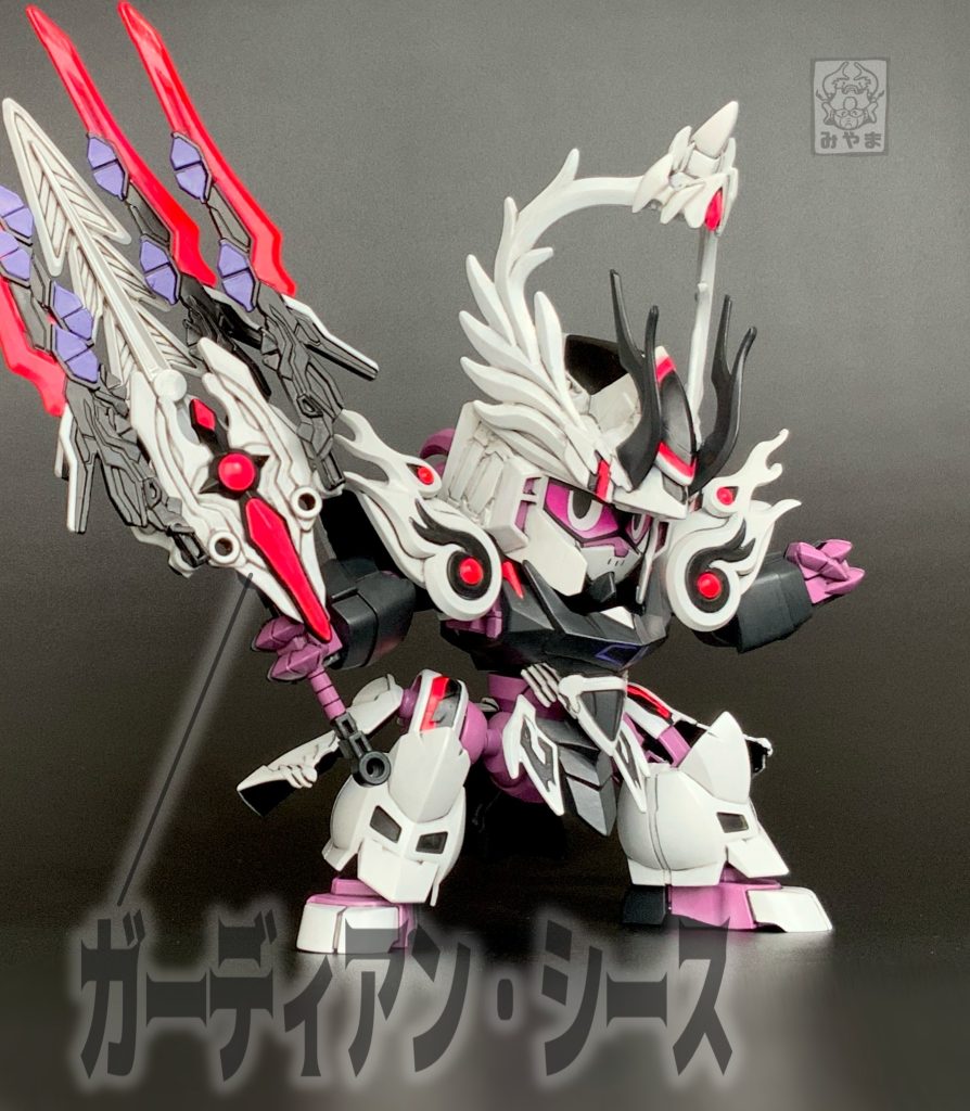 発光する剣と盾は『ガーディアン』と呼ばれ、シュバルゼッテの意のままに操ることができる！