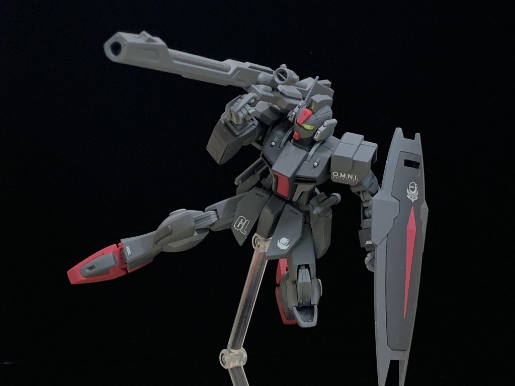 この低反動砲が目玉のプレバンキットです。かっこいいのでよきです。