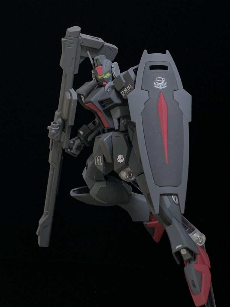 最後は飛び去る感じで〆。ご覧いただきありがとうございました。カラーレシピ:足裏:ファレホプライマージャーマンパンツァーグレー手甲:ファレホメカカラーファントムグレー各所シルバー:タミヤエナメルクロムシルバー