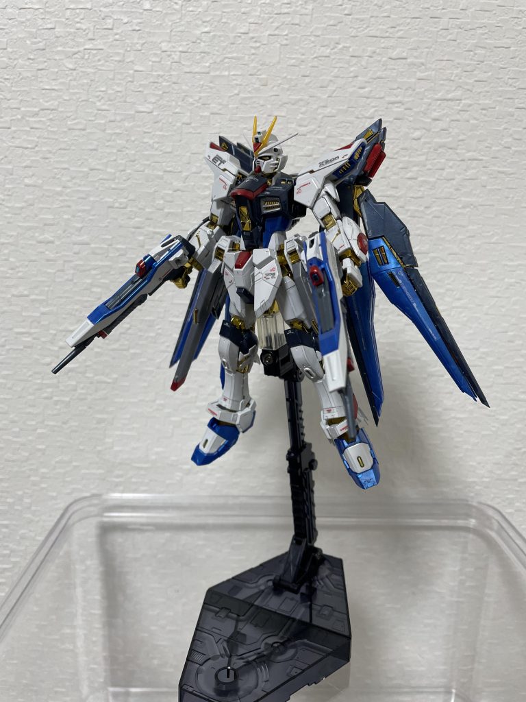 RG ストライクフリーダムガンダム チタニウムフィニッシュ–2枚目/制作者:ナギー