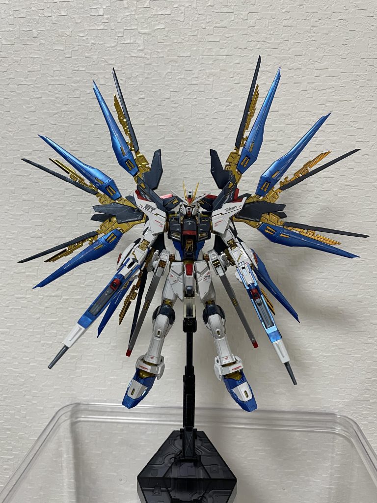 RG ストライクフリーダムガンダム チタニウムフィニッシュ–4枚目/制作者:ナギー