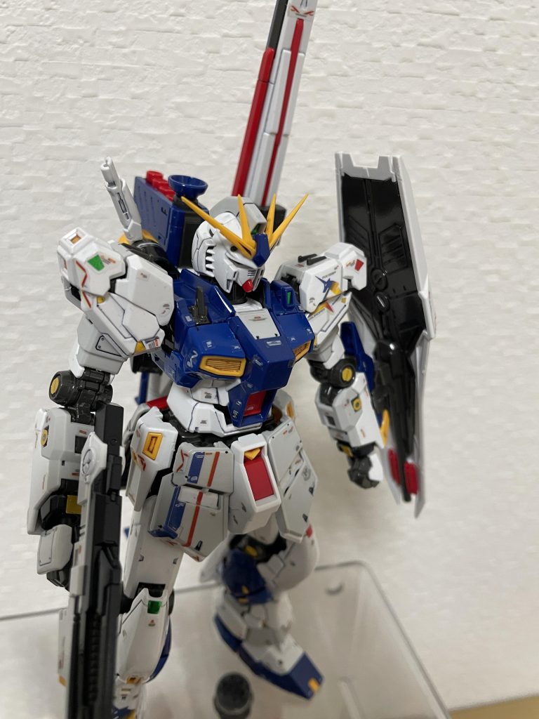 初めて組んだRGでしたが、MGに負けないクオリティーにびっくりしました。