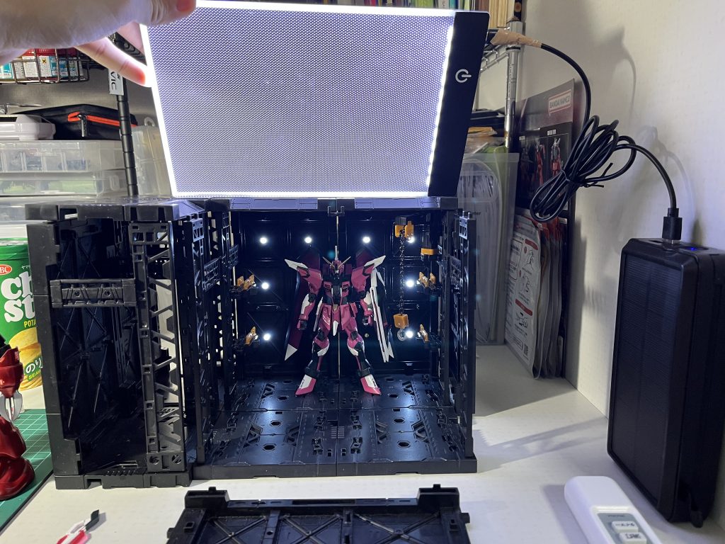 トレースボードの明るさは3段階ありますので便利です。