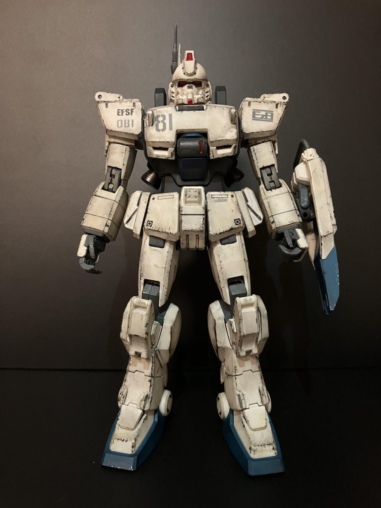 初MG、初めての部分塗装、初めてのウェザリングとガンプラの練習としてとてもお世話になったキットです。