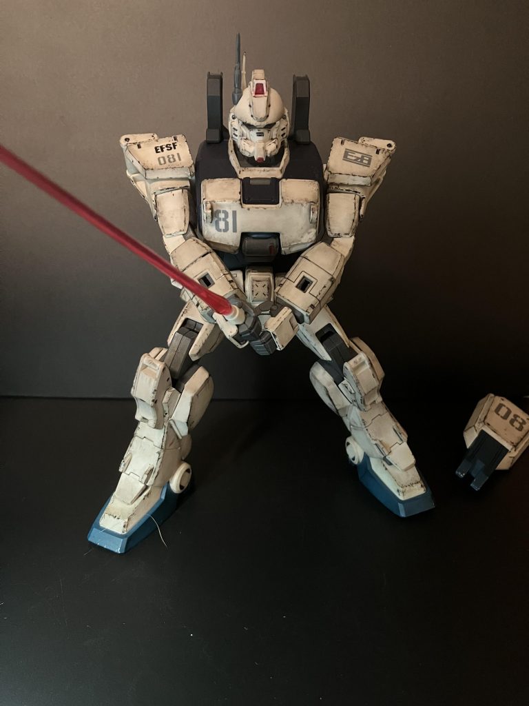 三次元との戦いの時のようにビームサーベルを持たせたかった(；ω；)ver2.0でないかな〜