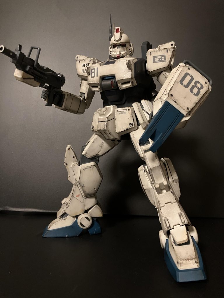 箱絵風のポーズ