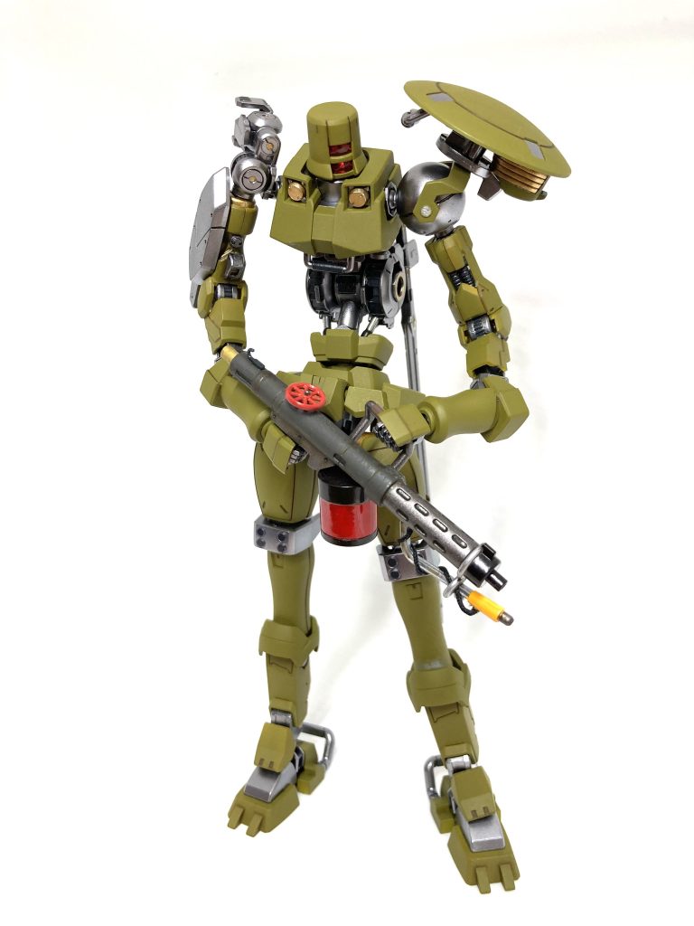 火炎放射器を装備している所