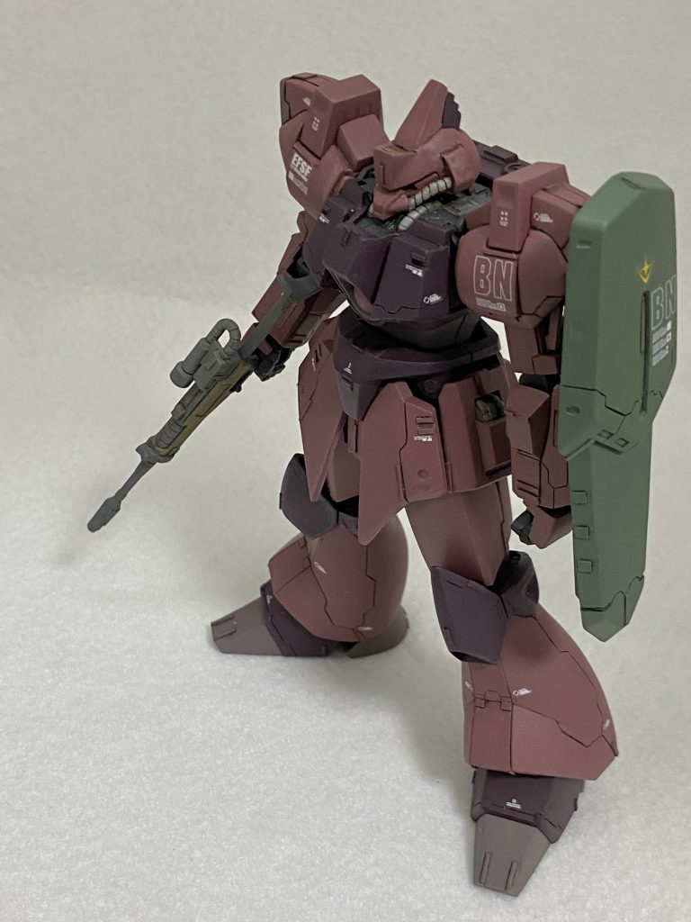 マーキングは連邦正規軍・巡洋艦ボスニア艦載機をイメージしています。