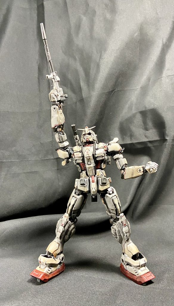 射撃ポーズいくつか足の形状が個人的にすごい好みです