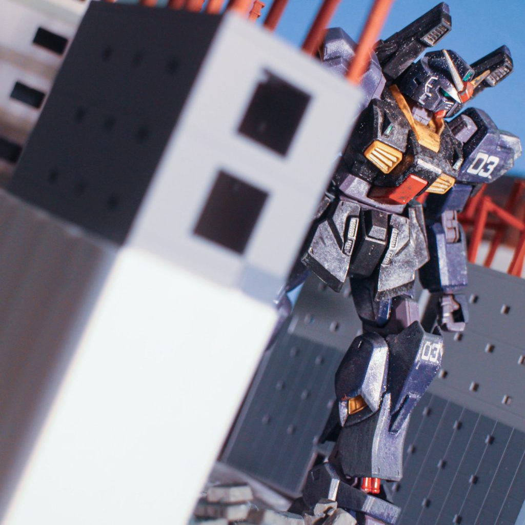 黒い『ガンダム』｜みそ初段さんのガンプラ作品｜GUNSTA（ガンスタ）