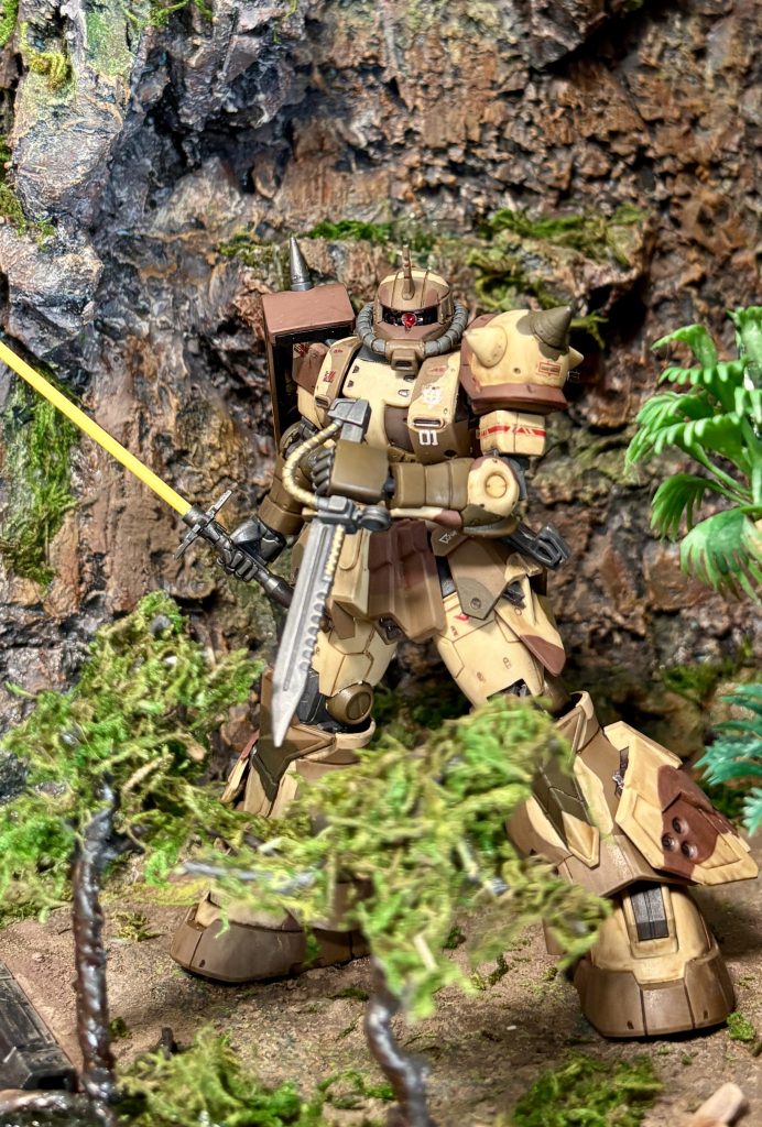 高機動型ザク地上用　アブラニンニクカラメでｵﾈｼｬｽ–4枚目/制作者：cozy