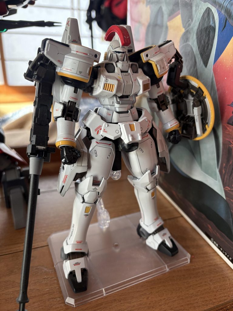 光沢トップコートを吹いて完成させました。