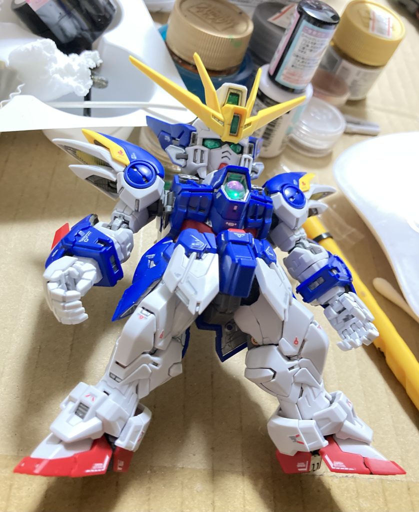 テトロンシール貼って、マルチプライヤーの偏光加減を確認して…