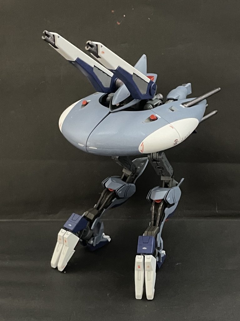 おまけミニビグザム(デストロイ)モード他にもバウンドドッグとかアッシマーとかガザC/Dとか宇宙世紀には割と多いガウォーク式MA