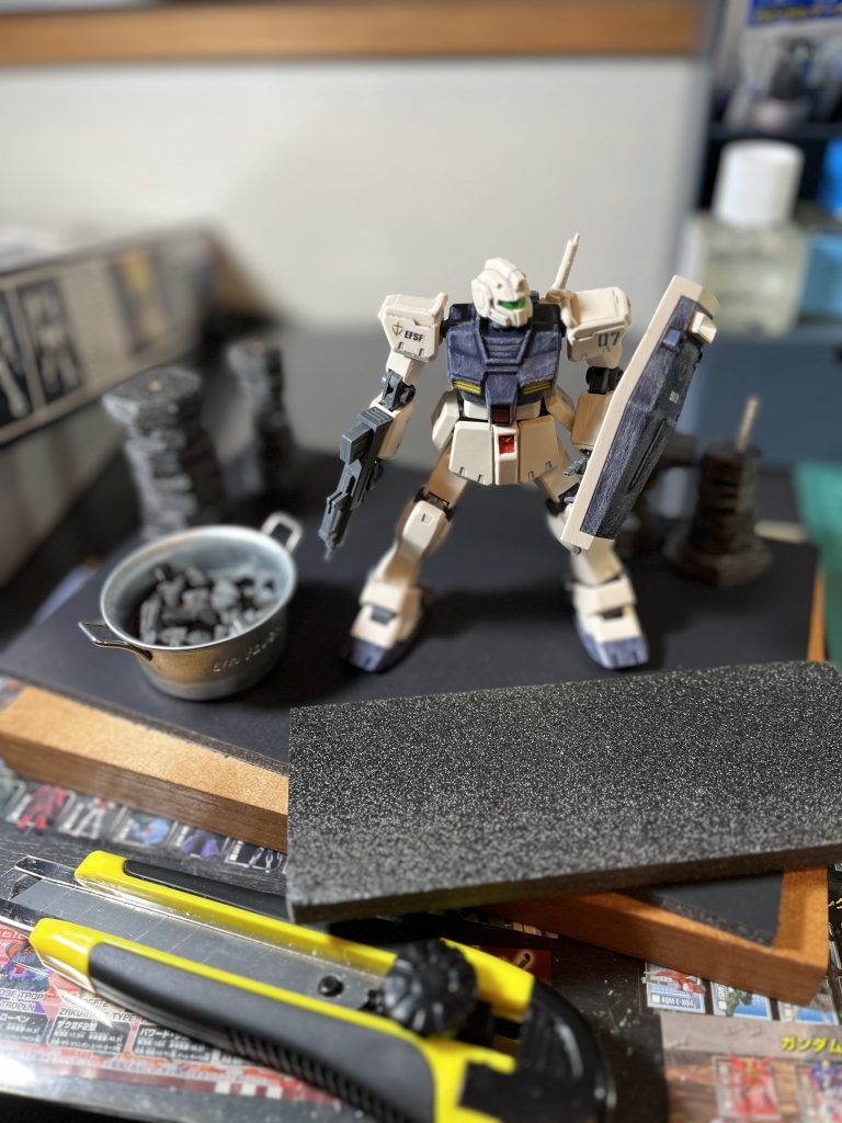 DAISOのスチールボードでジオラマを作るぞ