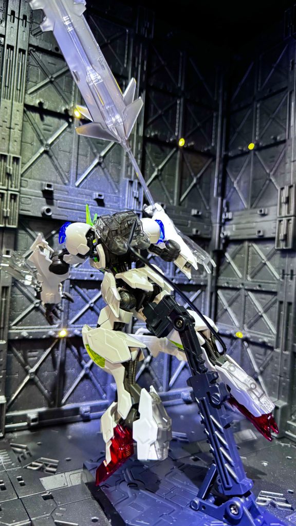 HG バルバトスルプスレクス ソリッドクリアver–4枚目/制作者：ルシプラ (撮影練習中)