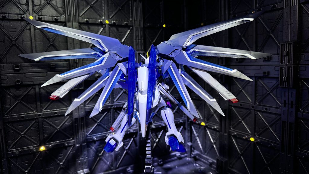 ライジングフリーダムガンダム　ソリッドクリア　「一番くじ　機動戦士ガンダム　ガンプラ　２０２４」　Ｃ賞–3枚目/制作者：ルシプラ (撮影練習中)