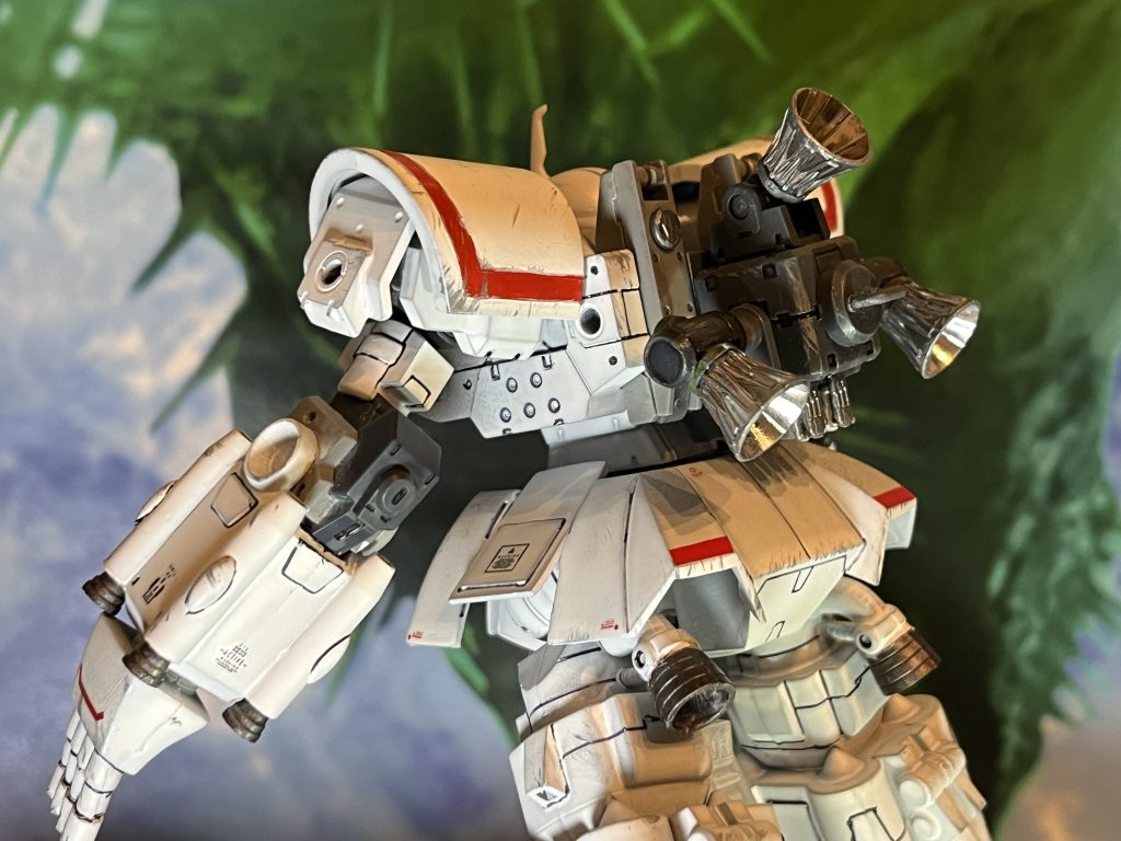 原作では見たことないですよね。ガンプラのMSV設定からキット化されたってユーチューバーが言ってました。