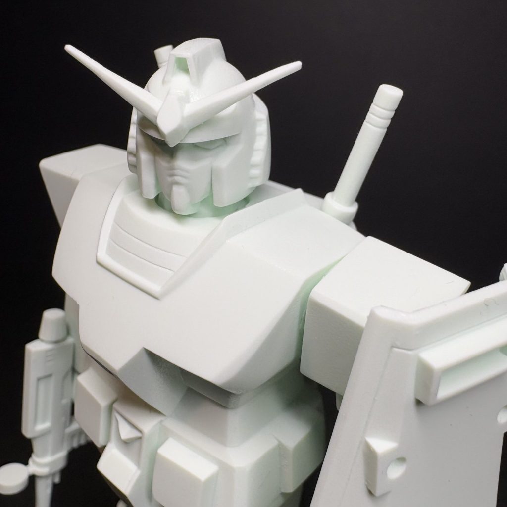 ガンプラRG未塗装トップコート完成品セット ロボット