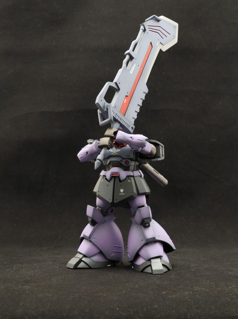 なんと、奇跡の両手持ち自立可能www足首の中に、父の釣りの重りをもらって仕込みました。