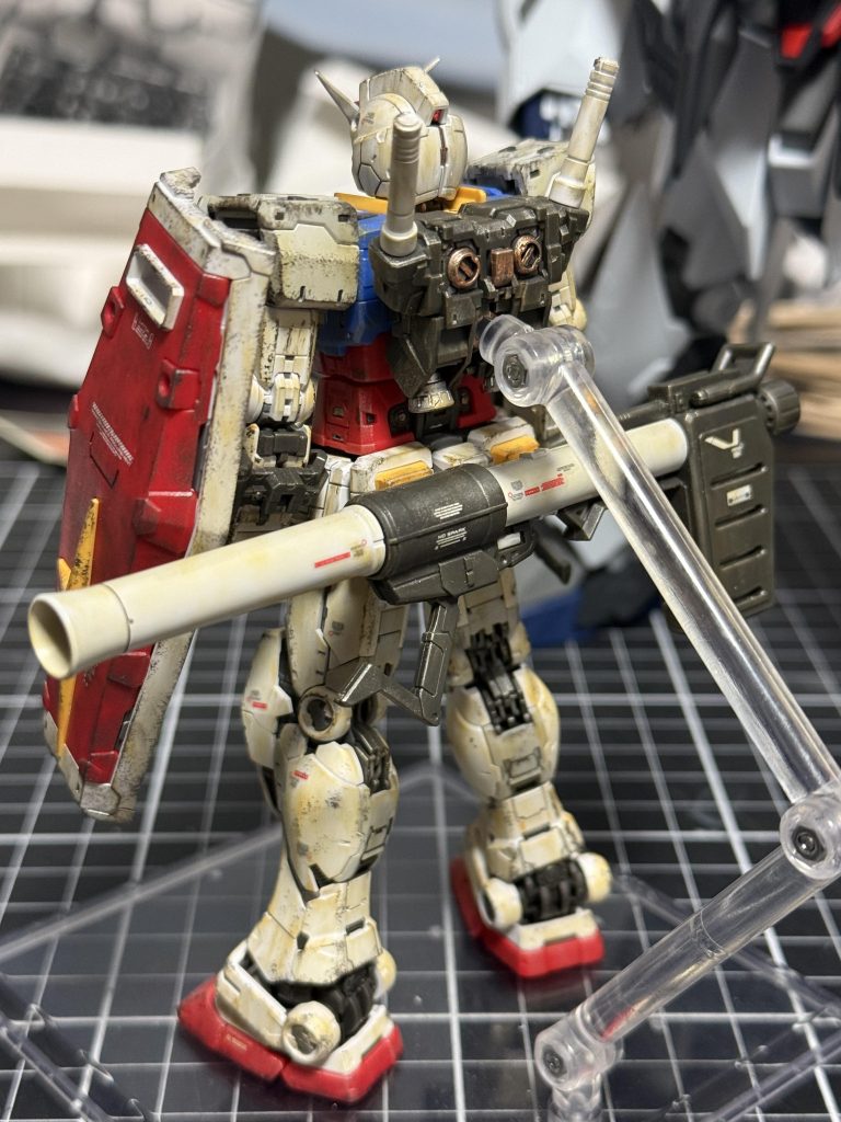 初めてのウェザリング　RGガンダムver.2.0–3枚目/制作者：ozk