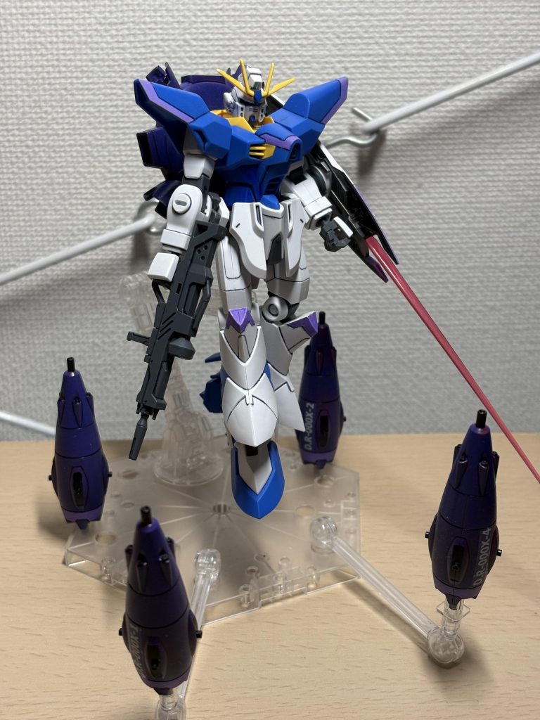 ウィング風に。